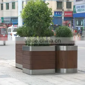 Arlau Outdoor Wood Garden Planter thumbnail-6