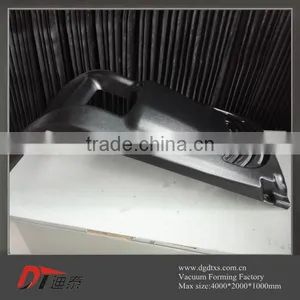 Custom Thermoformed ABS Black Machine Cover by Vacuum Forming thumbnail-5