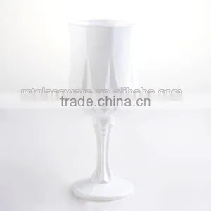 Wholesale Colorful Candle Holder Crystal Long Stem Wine Glass thumbnail-2