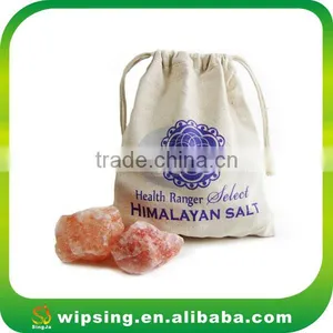 Promotional Gift Cotton Calico Drawstring Bag thumbnail-1