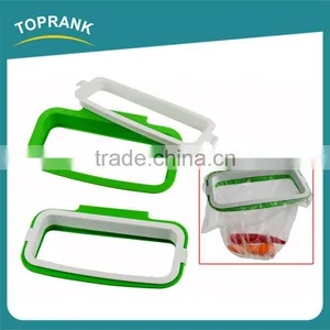Kitchen Trash Rubbish Bag Rack ABS Portable Hanging Garbage Bag Holder thumbnail-1