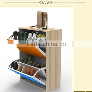 Best Selling Fashion Style Shoe Cabinet With 2 Drawer thumbnail-3
