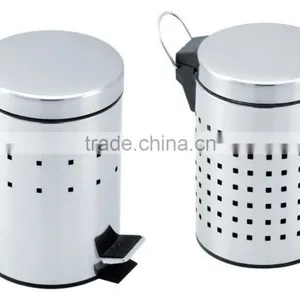 High Quality Metal Pedal Trash Bin thumbnail-1