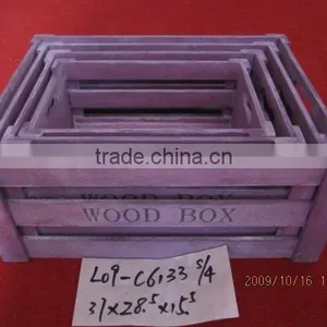 Cheap Wooden Fruit Crates for Sale Wine Crates for Sale thumbnail-6