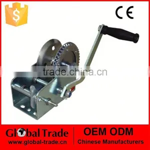 362864-3 Empty 3000 Lbs Capacity 4500 Lbs Breaking Force 5:1/10:1 Gear Ratio Hand Winch thumbnail-1