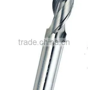 CNC Solid Carbide Two Flute Spiral Ball Nose Bit thumbnail-1