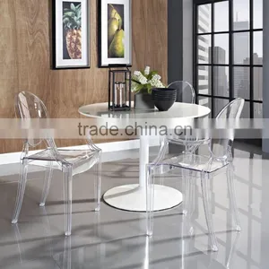 Wholesale Prices Clear Crystal Mirage Plastic Tables and Chairs thumbnail-5