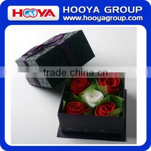 Delicate Wedding Gift Rose Flower Gift Cake Towel thumbnail-1