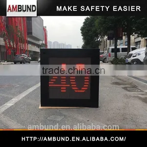 Traffic Highway Radar Display Sign Radar Speed Limit Sign thumbnail-3