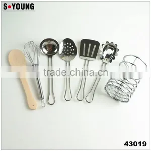 43019 7pcs Mini Stainless Steel Cooking Tools Set thumbnail-1