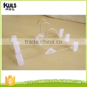 24CM Multi-functional Anti-skid Plastic Pants Clip Plastic Hanger for Clothes thumbnail-1