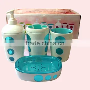 AS 4Pcs Plastic Bathroom Set thumbnail-1