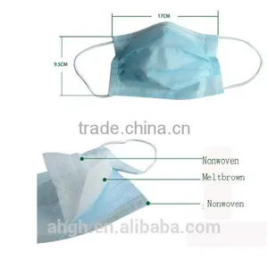 Nonwoven Face Masks 3ply With Earloop thumbnail-1