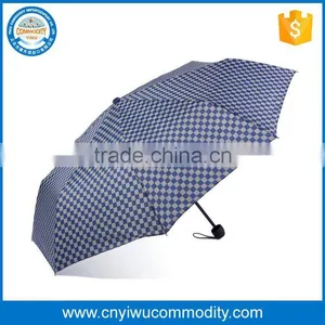 Wholesale 3 Foldable Cheap Promotional Auto Open Auto Close Umbrella thumbnail-1