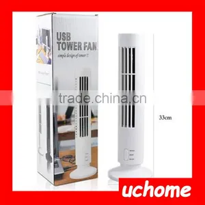 UCHOME Creative USB Mini Tower Fan Desk Fan Without Leaves For Home And Office Use thumbnail-4