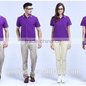 OEM Working Uniform T-shirt Company Office T-shirt Uniform Custom Polo t Shirt thumbnail-2