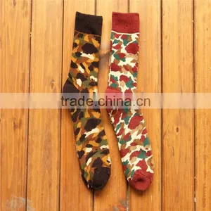 New Camouflage Male Socks With Thick Warm Terry Socks thumbnail-5