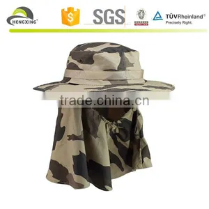 Protective Removable Outdoor Spring Summer Sun Hat /fisherman Fishing Hat/custom Fishing Bucket Hat With String thumbnail-1