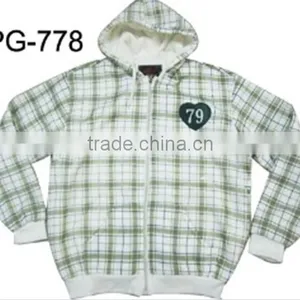 Men's Customized Leisure Fashion Hoody/sweatershirt/ Polarfleece Jacket (PG-778) thumbnail-1