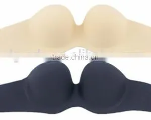 Heated Sexy Double Push up Silicone Bra thumbnail-3