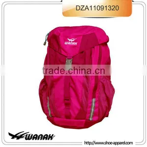 Bright Red Rucksack Backpack Bag thumbnail-1