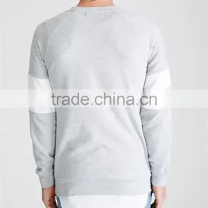 Fashion Crewneck Blank Sweatshirt for Men thumbnail-2