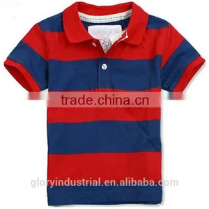 China Import Child Yarn Dyed Polo Clothes thumbnail-1