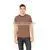 Bella+Canvas Men's Jersey Short Sleeve Ringer Tee - 52% Combed and Ring-spun Cotton 48% Polyester and Comes With Your Logo thumbnail-3