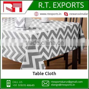 Custom Size Decorative Printed TableCloths thumbnail-4