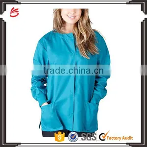 Top Quality Hospital Nurse Doctor Scrub Jacket Suit Coat thumbnail-1