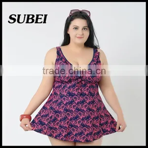 Swimwear Large Size Swimwear Swimsuit Split Bikini Swimsuit thumbnail-3