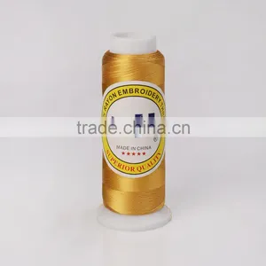 China Golden 100% Viscose Rayon Embroidery Thread thumbnail-1