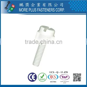 Made in Taiwan Nylon Plastic Knurled Thumb Screw thumbnail-4