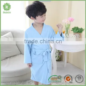 Cute Sanding Anti Pilling Home Berber Fleece Baby Bathrobe thumbnail-6