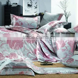 Imitated Silk,cotton Jacquard Home Textile,bedding Set thumbnail-1