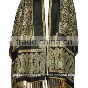 New Fahion Wholesale Pashmina Shawls Stoles Dupatta thumbnail-1