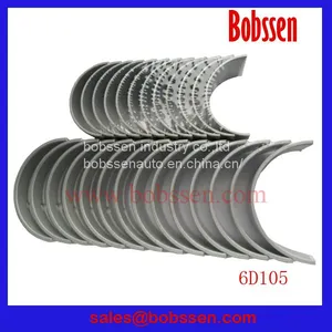 6136-21-8000 6D105-1 S6D105-1 SA6D105-1 Main Bearing Conrod Bearing Komatsu Generator Shovel Engine Bearing thumbnail-1