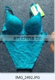 Lady's Sexy Blue Seamless Lace Bra/underwear/lingrie thumbnail-1