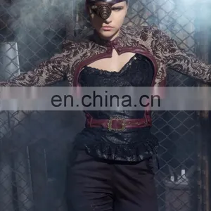Steampunk Style Bolero With Removable Belt thumbnail-6
