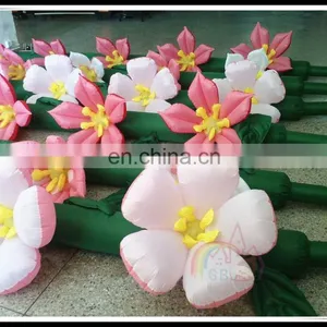 Wholesale Wedding Inflatable Flower Chain Decoration LED Light Flower Wedding thumbnail-2