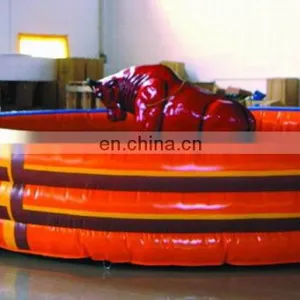 2017 Most Popular Machine Outdoor Sport Games Adults Inflatable Rodeo Bull thumbnail-3
