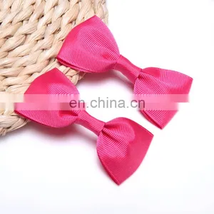 Wholesale Satin Ribbon Bow, 4 Inch 5 Inch 6 Inch Satin Ribbon, Two Color Satin Ribbon thumbnail-1