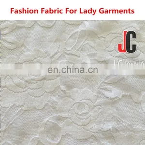 Nylon Spandex Dress Swiss Voile Lace Trimming thumbnail-1