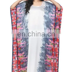 Printed Beautiful Long Kaftan / Simple & Elegant Design Straight Animal Print Style Casual Wear Kaftan thumbnail-3