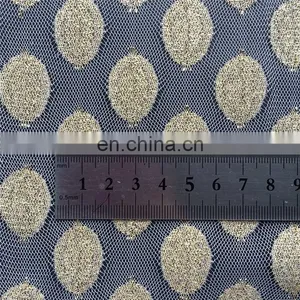 Newly Large Oval Dot Nylon Metallic Mesh Fabric thumbnail-2