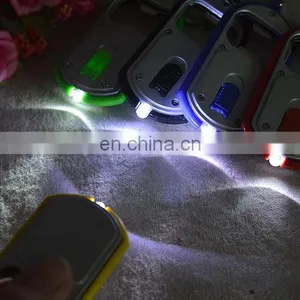 Souvenir Metal Keychain Bottle Opener With LED Light OEM Gift Flash Light thumbnail-5