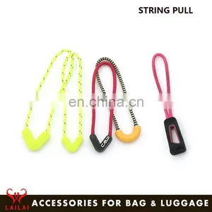 Fashion Zip Pull Rubber Silicone Plastic Pvc Bag Cord Zipper Puller thumbnail-3