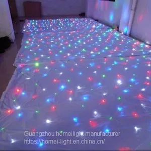 RGBW Star Curtain Led Sky Star Cloth Stage Backdrop With DMX thumbnail-5