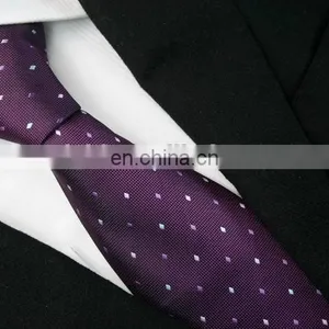 Fashion Red Dot Cheap Woven Slim Ties for Men Design thumbnail-5