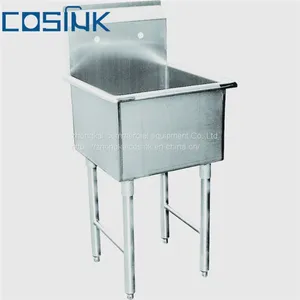 201 304 1 Compartment Stainless Steel Commercial Sink thumbnail-1
